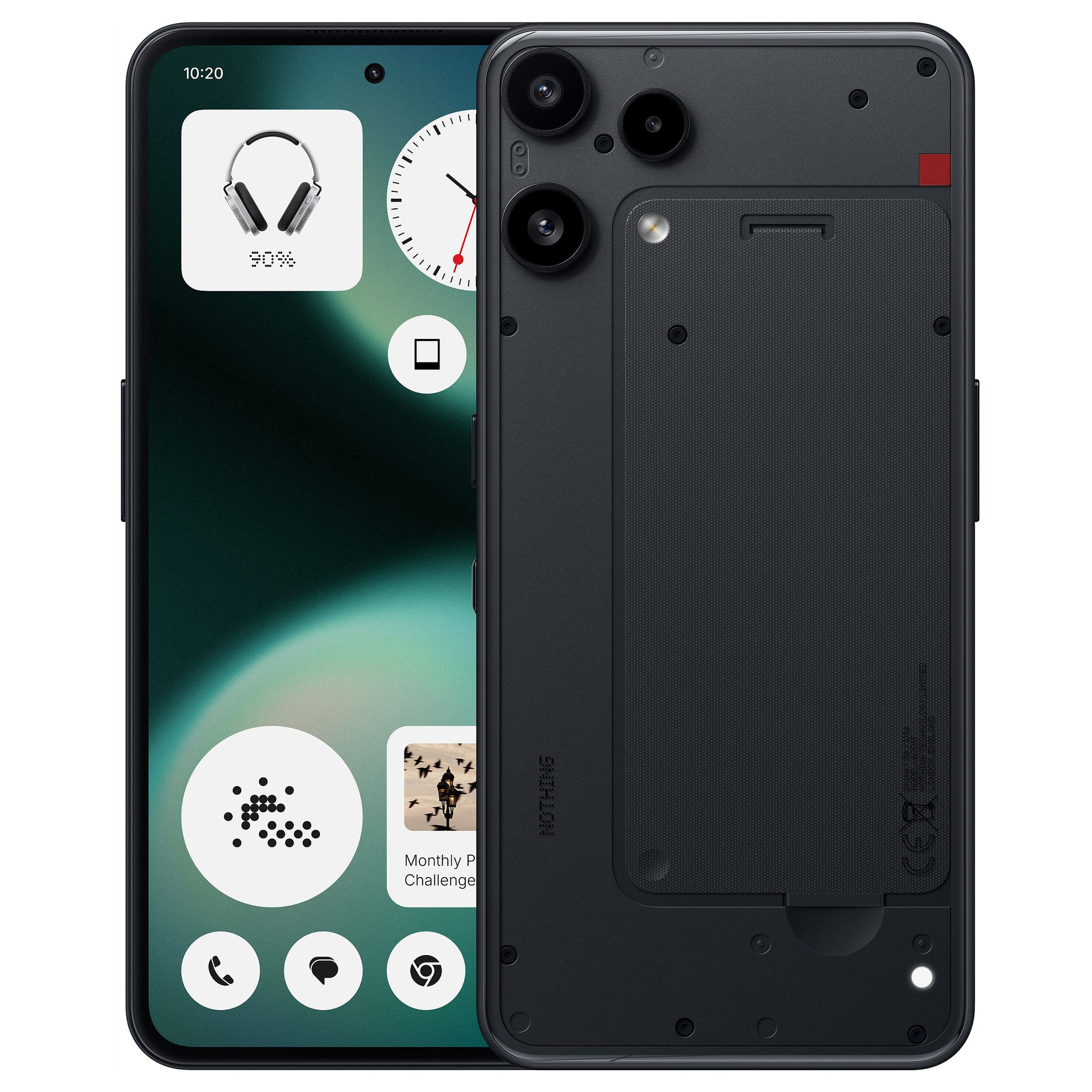 Nothing 3a Lite, 17,2 cm (6.77"), 8 GB, 128 GB, 50 MP, Android 15, Schwarz