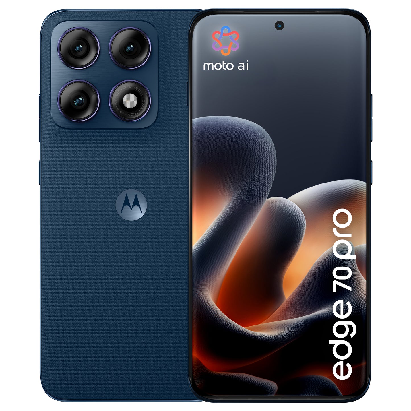 Motorola edge 70 pro , 17,2 cm (6.78"), 8 GB, 256 GB, 50 MP, Android 16.0, Dunkelblau