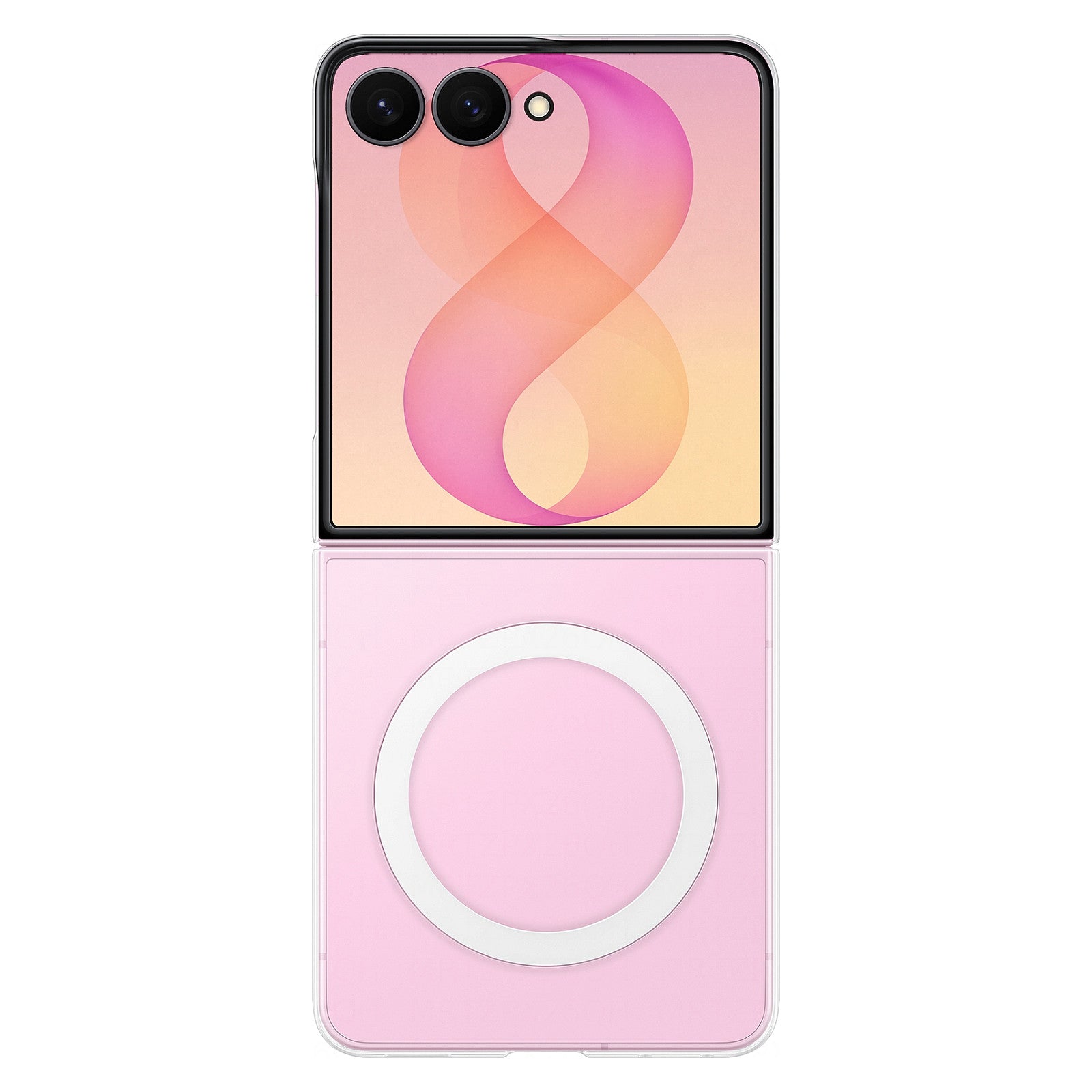 Samsung EF-CF776CTEGWW, Cover, Samsung, Z Flip8, 17,5 cm (6.9"), Transparent