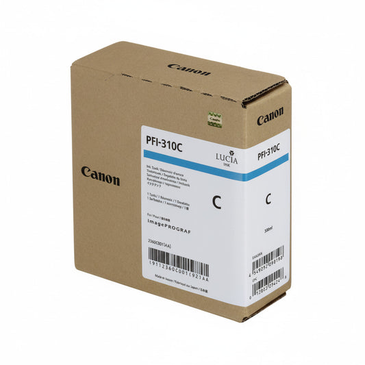 Canon PFI-310C. Cijan. 330 ml