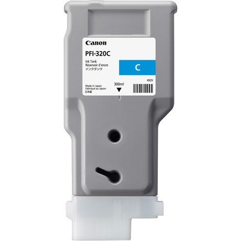 Canon PFI-320C. Cijan. Tinta na bazi pigmenta. 300 ml. 1 komad.