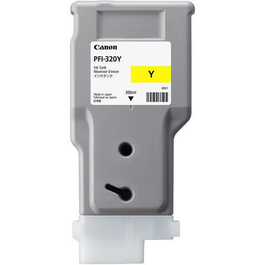 Canon PFI-320Y. Žuta. Tinta na bazi pigmenta. 300 ml. 1 komad.