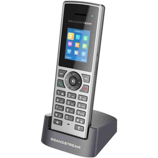 Grandstream Networks DP722. IP telefon. Crna. Siva. Bežični telefon. 50 m. 350 m. 10 linija.