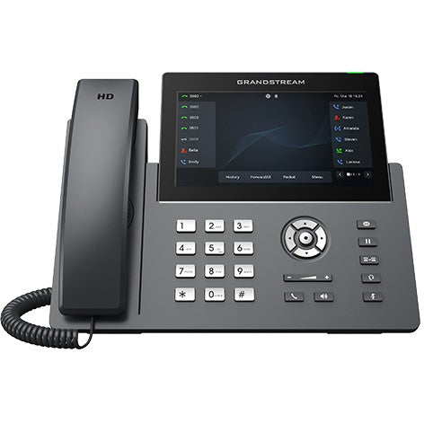 Grandstream Networks GRP2670. IP telefon. Crni. Žični telefon. U opsegu. Izvan opsega. SIP informacije. Nadzornik. Korisnik. 12 linija.
