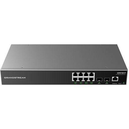 Grandstream Networks GWN7801P. Upravljani. L2+. Gigabit Ethernet (10/100/1000). Ugradnja u rack.