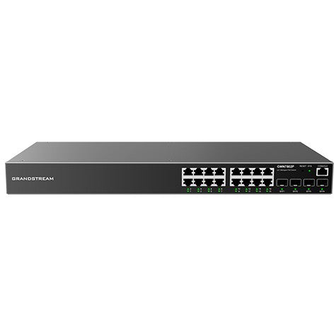Grandstream Networks GWN7802. Upravljani. L2+. Gigabit Ethernet (10/100/1000). Ugradnja u rack.