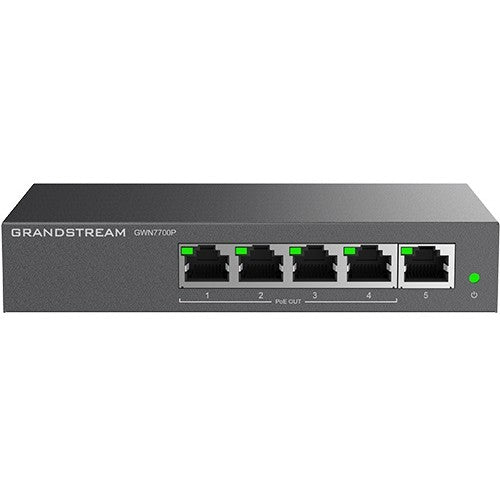 Grandstream Networks GWN7700P. Neupravljani. Gigabit Ethernet (10/100/1000). Napajanje preko Etherneta (PoE).