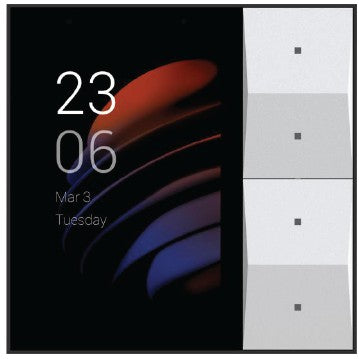 Akuvox HyPanel Lite. Metal. Polikarbonat (PC). Dodir. -10 - 55 °C. 10 - 90%. 8,31 cm (3,27"). Linux