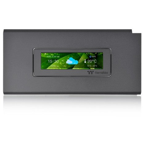 Thermaltake AC-064-OO1NAN-A1. Univerzalni. Komplet LCD panela. Crna. 18.2mm. 104mm. 214.5mm