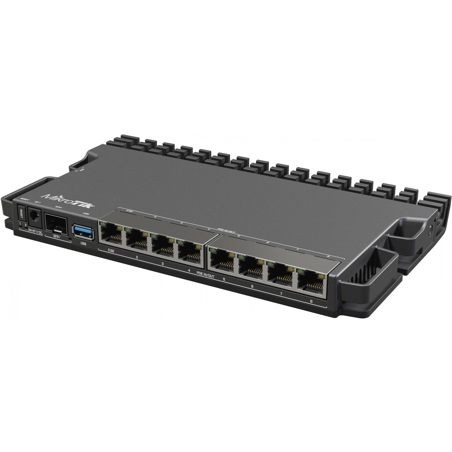 Mikrotik RB5009UG+S+IN. Ethernet WAN. 2.5 Gigabit Ethernet. Crna.