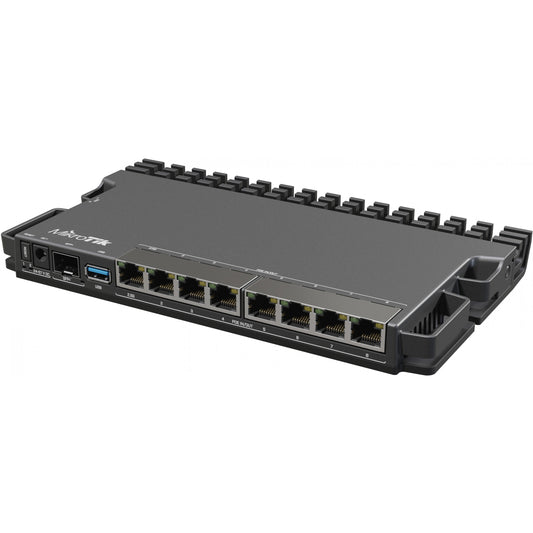 Mikrotik RB5009UG+S+IN. Ethernet WAN. 2.5 Gigabit Ethernet. Crna.