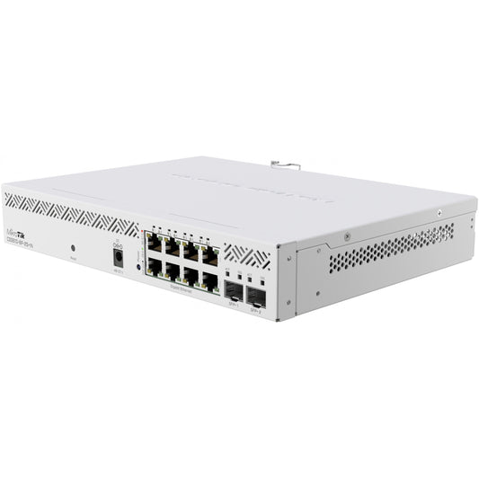 Mikrotik CSS610-8P-2S+IN. Upravljani. Gigabit Ethernet (10/100/1000). Napajanje preko Etherneta (PoE). Montaža u rack.
