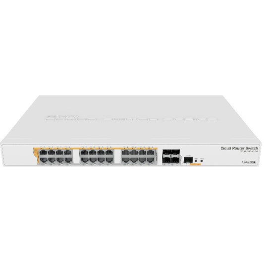 Mikrotik CRS328-24P-4S+RM. Upravljani. L2/L3. Gigabit Ethernet (10/100/1000). Napajanje preko Etherneta (PoE). Montaža u rack. 1U