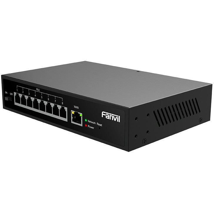 Fanvil PN8. Neupravljan. Brzi Ethernet (10/100). Montaža u rack.