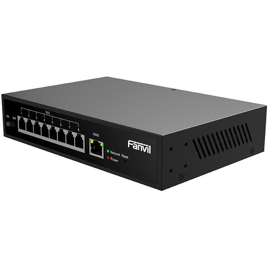 Fanvil PN8. Neupravljan. Brzi Ethernet (10/100). Montaža u rack.