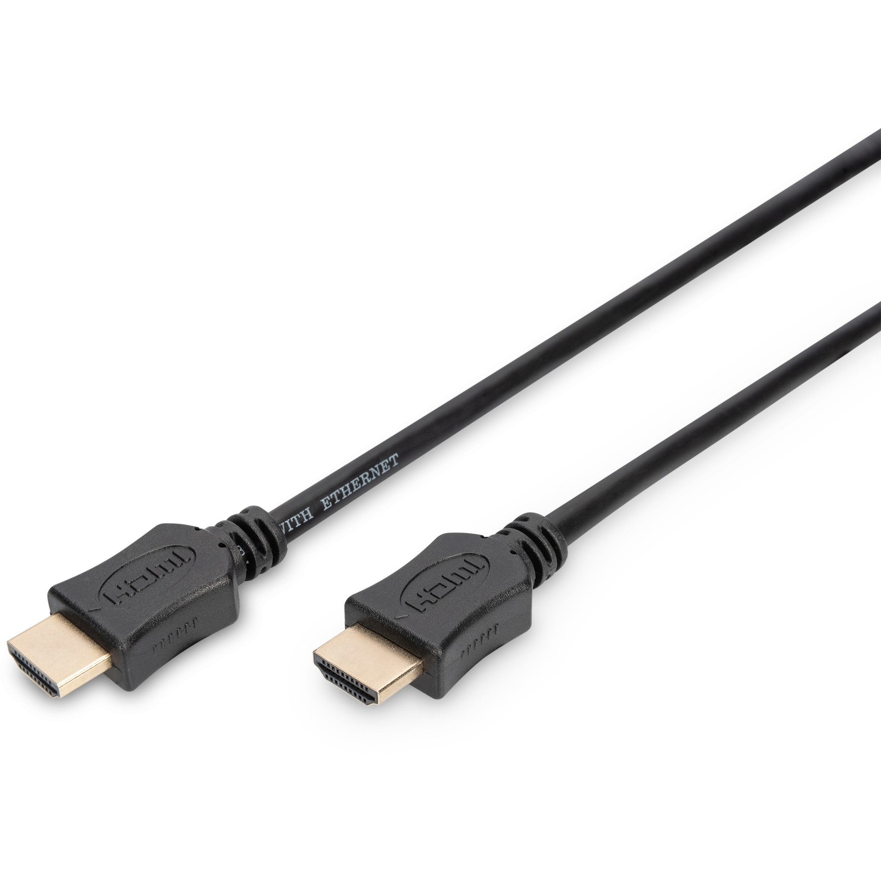 Digitus HDMI High Speed kabel sa Ethernet priključkom. 5 m. HDMI Tip A (standardni). HDMI Tip A (standardni). 3840 x 2160 piksela. 3D. Crni.