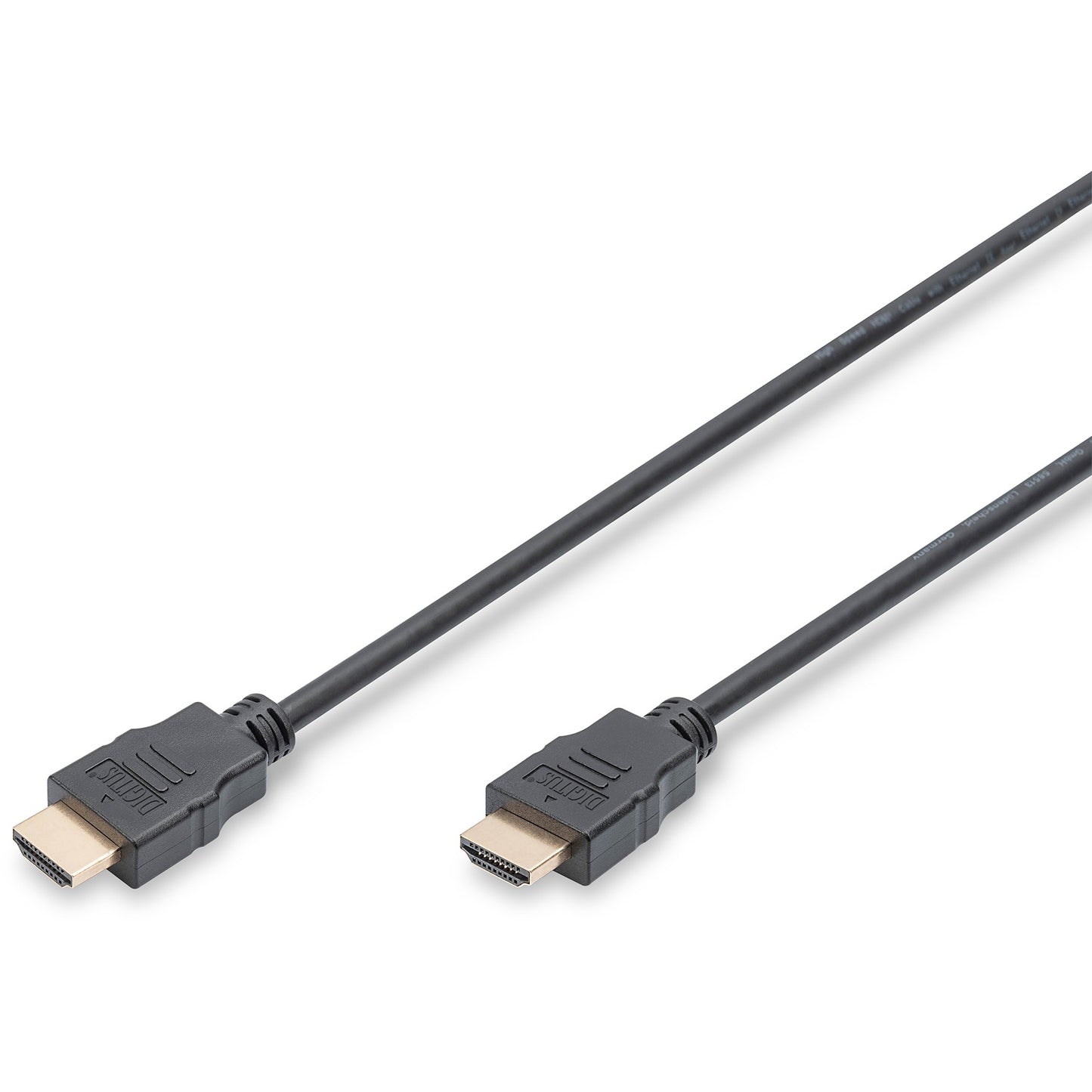 Digitus HDMI High Speed kabel sa Ethernet priključkom. 3 m. HDMI Tip A (standardni). HDMI Tip A (standardni). 1920 x 1080 piksela. 3D. Crni.