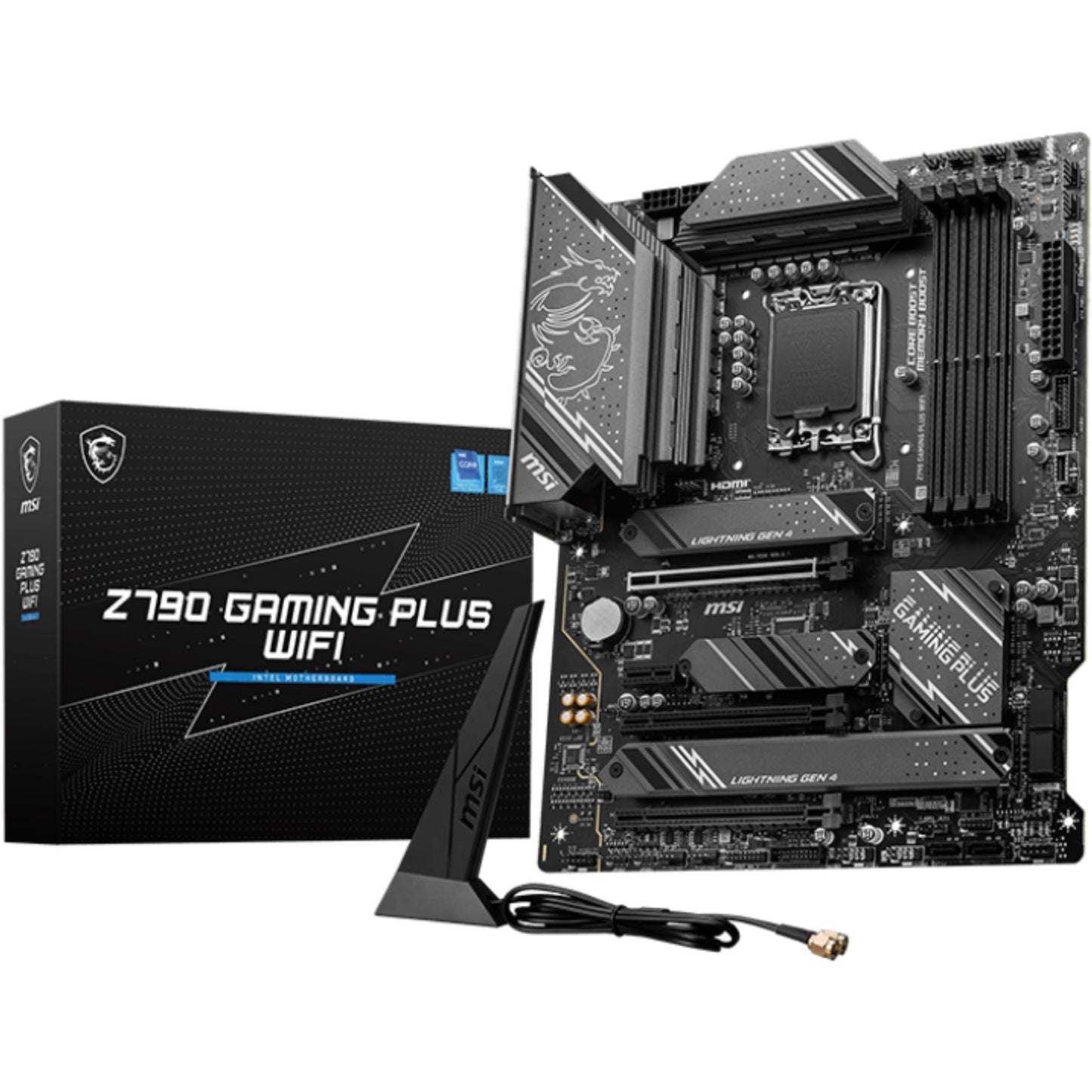 MSI Z790 GAMING PLUS WIFI. Intel. LGA 1700. Intel® Celeron®. Intel® Pentium® Gold. LGA 1700. DDR5 SDRAM. 192GB