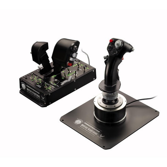 Thrustmaster Hotas Warthog. Džojstik. Računar. Žični. Crna. Kabl. 320 mm