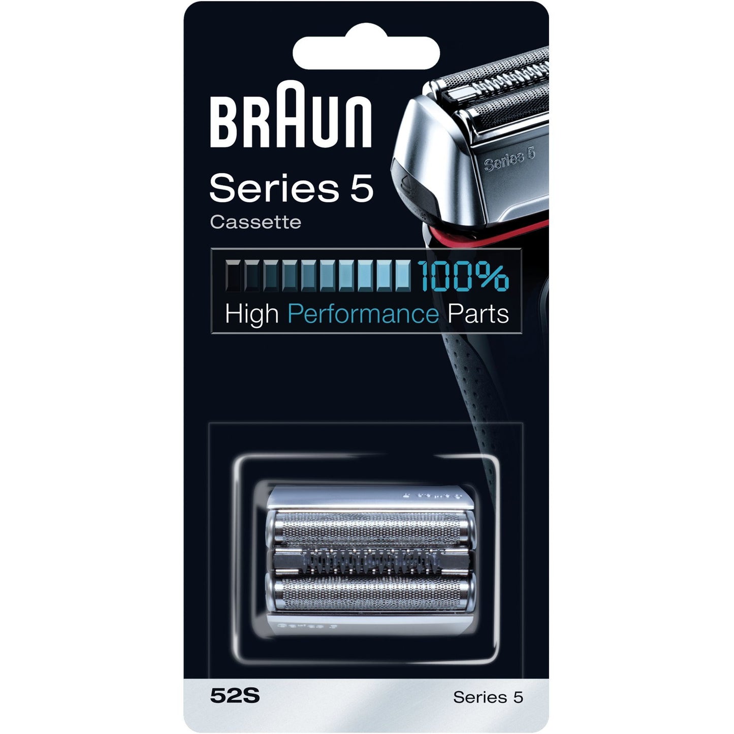 Braun Series 5 81626276. Glava za brijanje. 1 glava. Srebrna. 18 mjeseci. Braun. Series 5