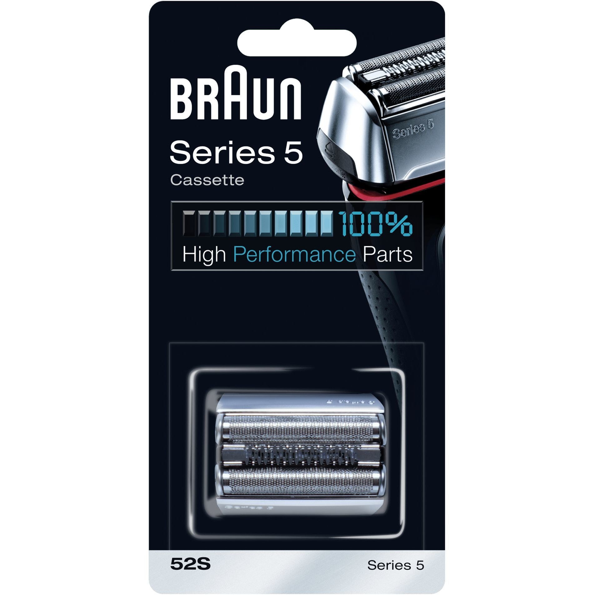 Braun Series 5 81626276. Glava za brijanje. 1 glava. Srebrna. 18 mjeseci. Braun. Series 5