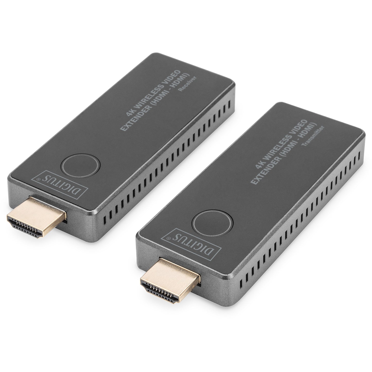 Digitus 4K bežični HDMI produživač signala. 30 m. 4K/30Hz. 3840 x 2160 piksela. AV predajnik i prijemnik. 30 m. Žični i bežični. Crna. Srebrna. HDCP.