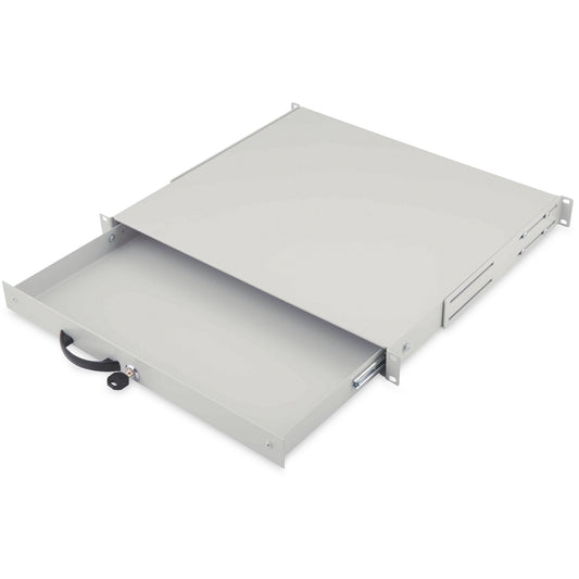 Digitus ladica za tastaturu i držač dokumenata za 483 mm (19") rackove. Siva. 3,5 kg