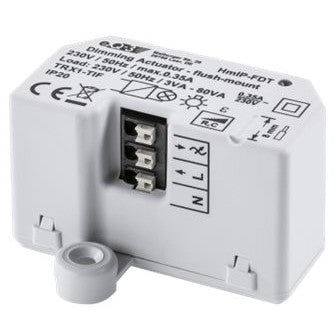 Homematic IP HmIP-FDT. Prigušivač. Vanjski. Bijela. IP20. 230 V 50 Hz