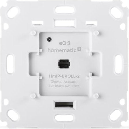 Homematic IP HmIP-BROLL. Odašiljač. Bijeli. 220 m. IP20. 0.2W 230V