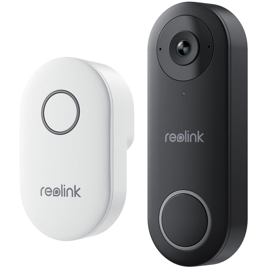 Reolink D340W. Crna. Bijela. IP65. Zidna montaža. Dvostruki. MicroSD (TransFlash). 256 GB
