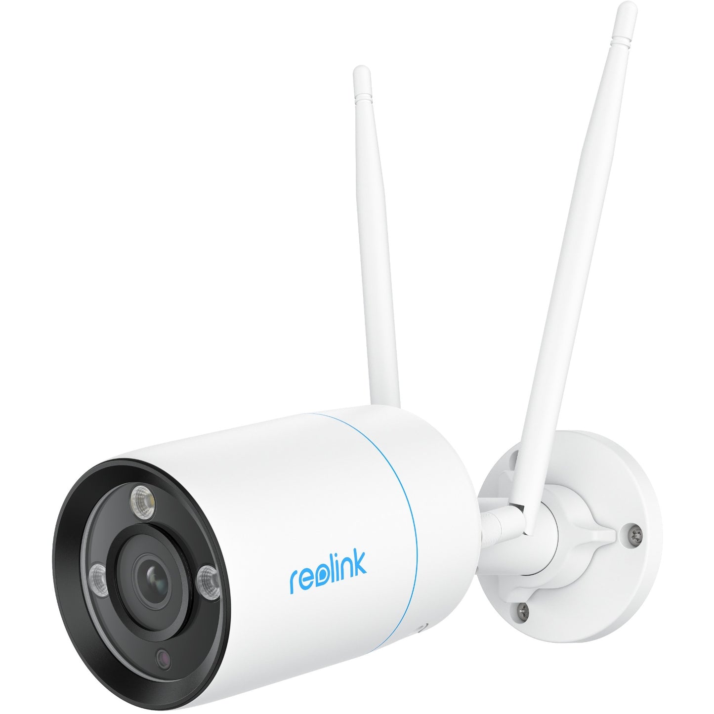 Reolink W330 IP sigurnosna kamera. Za unutrašnju i vanjsku upotrebu. Žična i bežična. Google Assistant. Zidna montaža. Bijela.