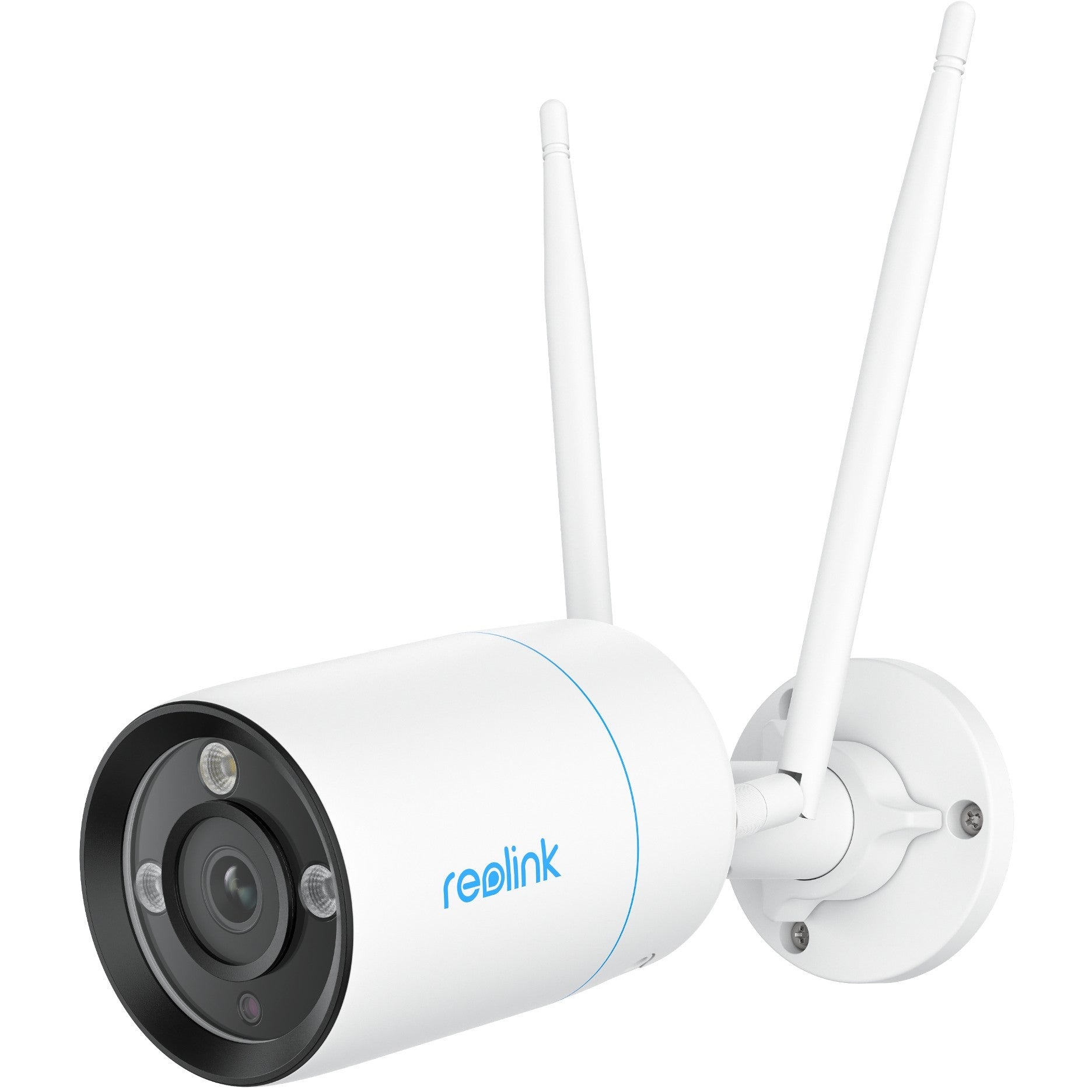 Reolink W330 IP sigurnosna kamera. Za unutrašnju i vanjsku upotrebu. Žična i bežična. Google Assistant. Zidna montaža. Bijela.
