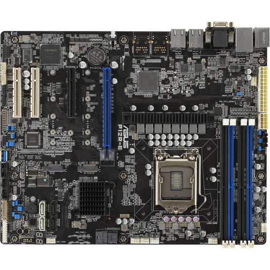 ASUS P12R-E. Intel. LGA 1200 (podnožje H5). Intel® Pentium®. Intel Xeon E. DDR4 SDRAM. 128GB. DIMM