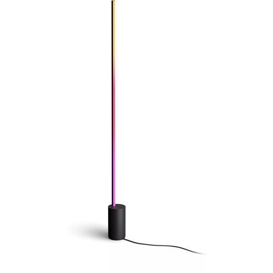 Philips Hue White and Color Ambiance Gradient Signe podna lampa, crna. Pametna podna rasvjeta. Bluetooth. Crna. LED. Aluminij. Nezamjenjiva sijalica(e).