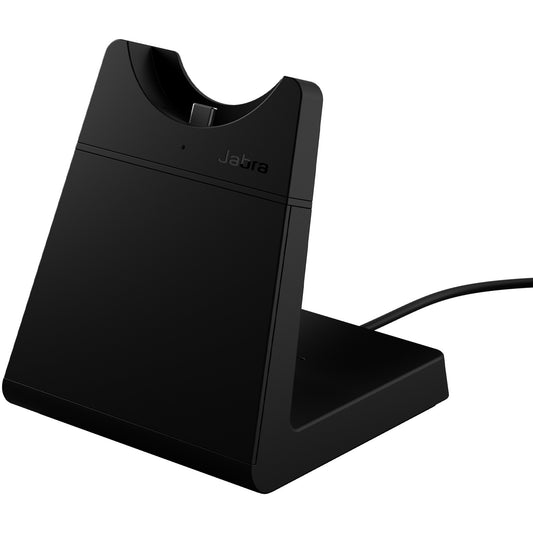 Jabra Evolve 65 TE punjac. Stanica za punjenje. Crna.