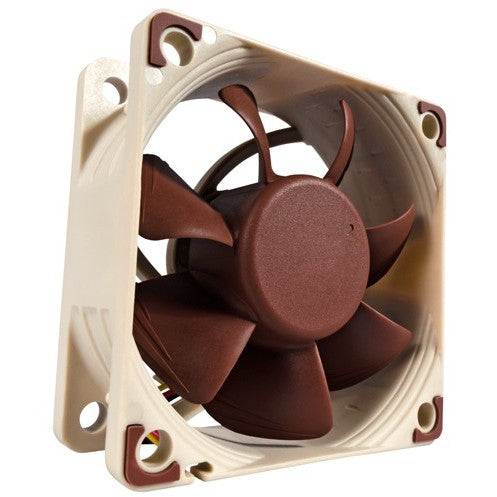 Noctua NF-A6X25 FLX. Ventilator. 6 cm. 1600 RPM. 3000RPM. 29,2 m³/h. Smeđa