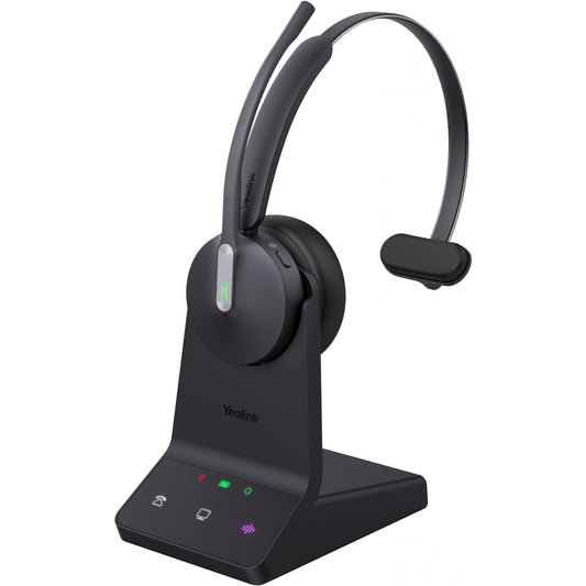 Yealink WH64 Mono UC slušalice. Bežične. 20 - 20000 Hz. Za kancelariju/pozivni centar. 92 g. Slušalice. Crne.