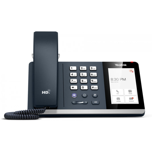 Yealink MP54 E2 Teams. IP telefon. Siva. Žični telefon. LCD. 10,2 cm (4"). 480 x 800 piksela