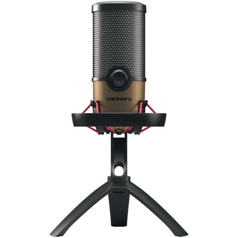 CHERRY UM 9.0 PRO RGB. Stolni mikrofon. 24-bitni. 192 kHz. 122 dB. Žični. USB.