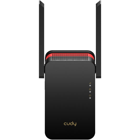 Cudy RE3000. 2400 - 5000MHz. 574.2402 Mbps. Performanse. WPS. WiFi. IEEE 802.11a. IEEE 802.11ac. IEEE 802.11ax. IEEE 802.11b. IEEE 802.11g. IEEE 802.11n. Crna. Crvena. 10,100,1000 Mbps
