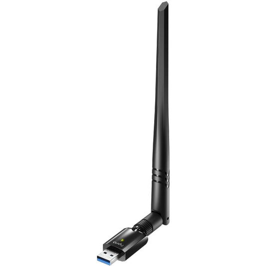 Cudy WU1400. Bežični. USB. WLAN. Wi-Fi 5 (802.11ac). 867 Mbps. Crna.