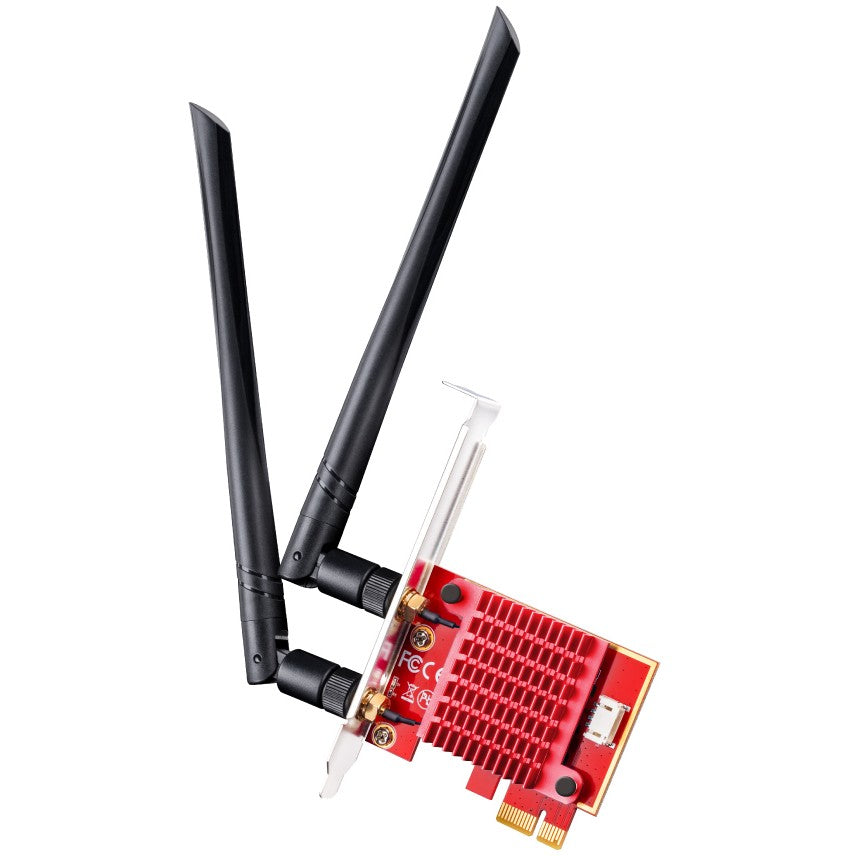 Cudy WE3000S. Ugrađen. Bežični. PCI Express. WLAN / Bluetooth. 2400 Mbit/s