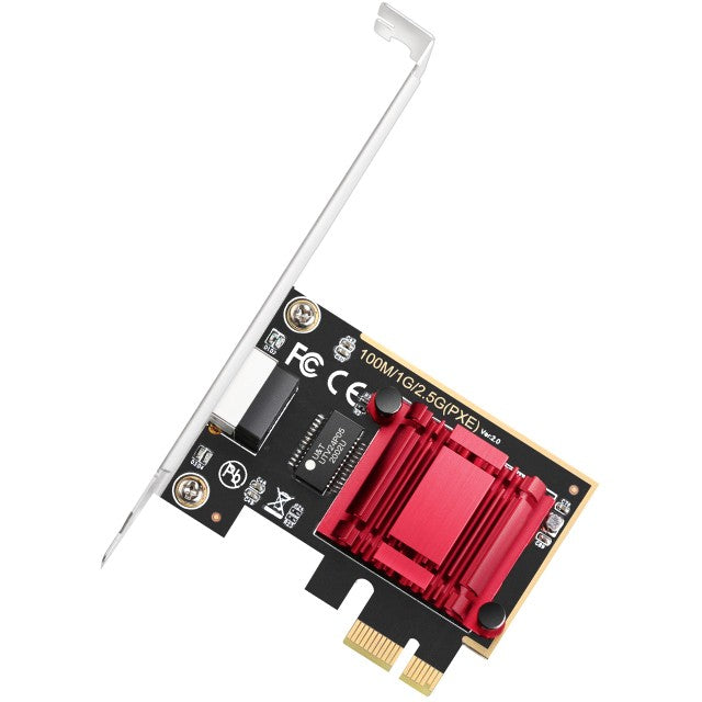Cudy PE25. Ugrađen. Žični. PCI Express. Ethernet.