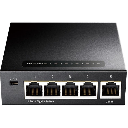Cudy GS105. Gigabit Ethernet (10/100/1000). Puni dupleks.