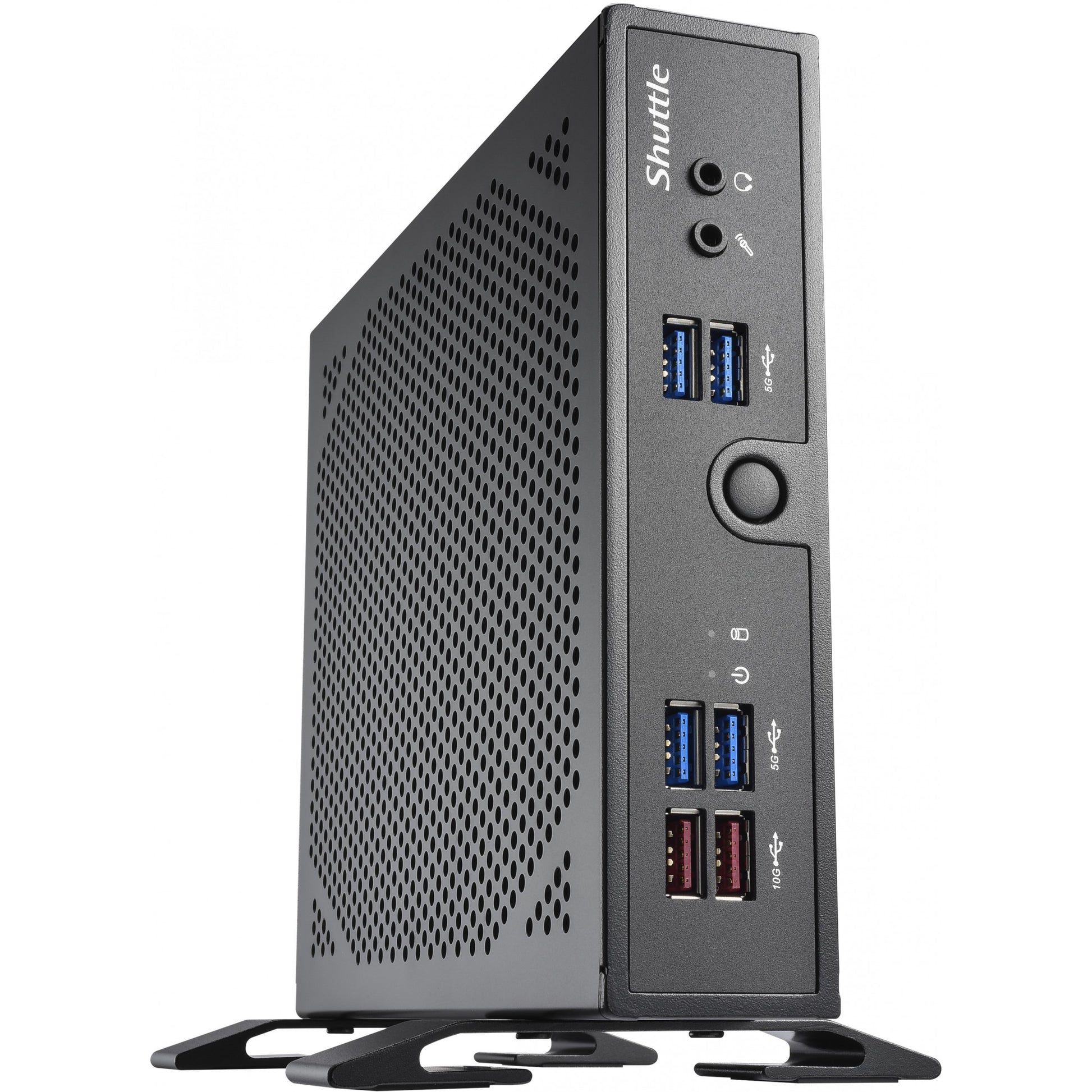 Shuttle XPC slim Barebone DS50U7. i7-1355U. 2x LAN (1x 2.5Gbit .1x 1Gbit). 1xCOM.1xHDMI.1xDP. 1x VGA. Bez ventilatora. 24/7 kontinuirani rad. Veličina 1.3L. Barebone mini PC. DDR5 SDRAM. PCI Express. Serial ATA III. Ethernet/LAN. 90W