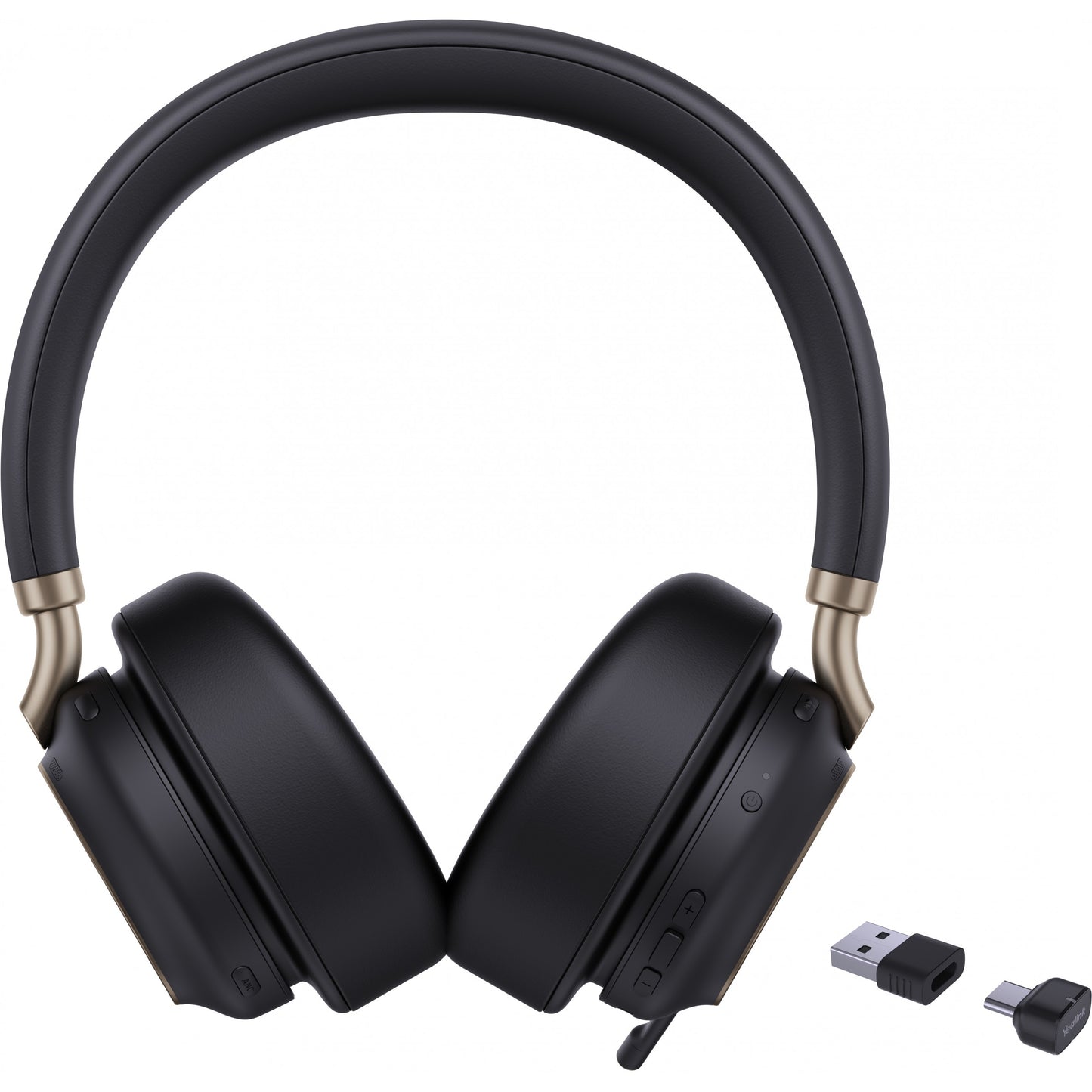 Yealink BH76 Plus UC crne USB-C/A slušalice. Bežične. Pozivi/Muzika. 285 g. Slušalice. Crne