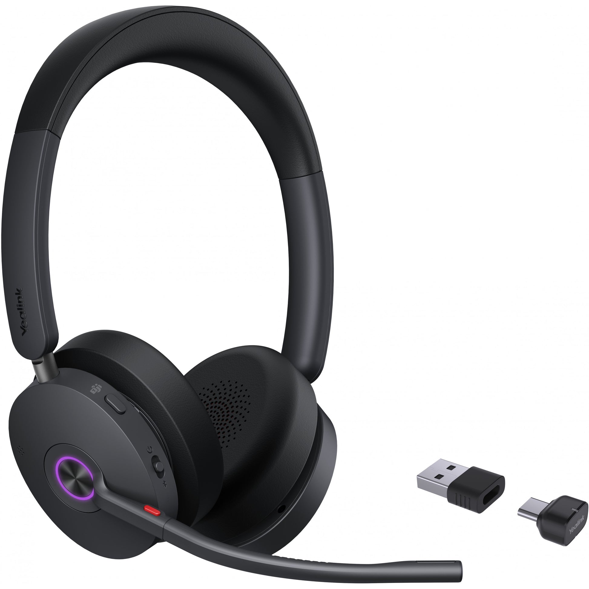 Yealink BH74 Teams USB-C/A slušalice. Bežične. Za kancelariju/pozivni centar. 162 g. Slušalice. Crne.