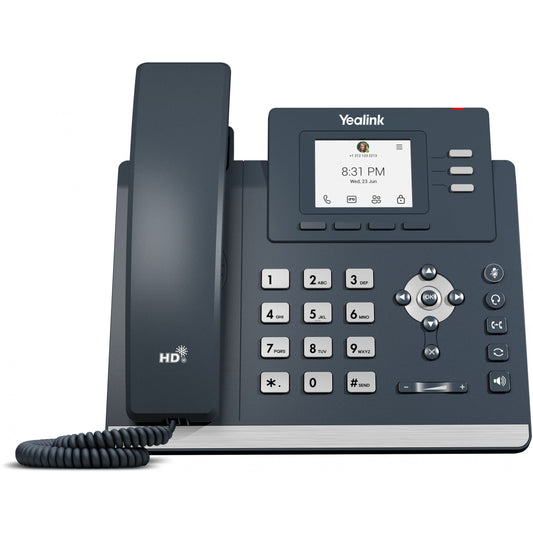 Yealink MP52 E2 Teams. IP telefon. Siva. Žični telefon. LCD. 6,1 cm (2,4"). 320 x 240 piksela