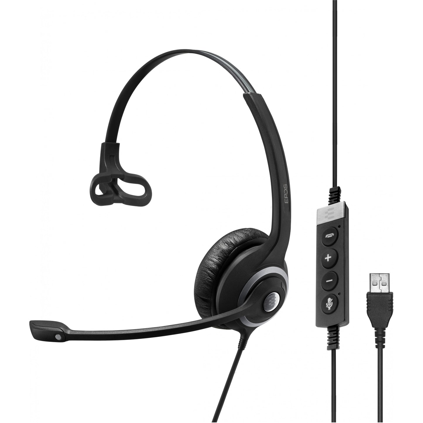 EPOS IMPACT SC 230 USB MS II. Žičane. Kancelarija/Pozivni centar. 50 - 18000 Hz. 58 g. Slušalice. Crne.
