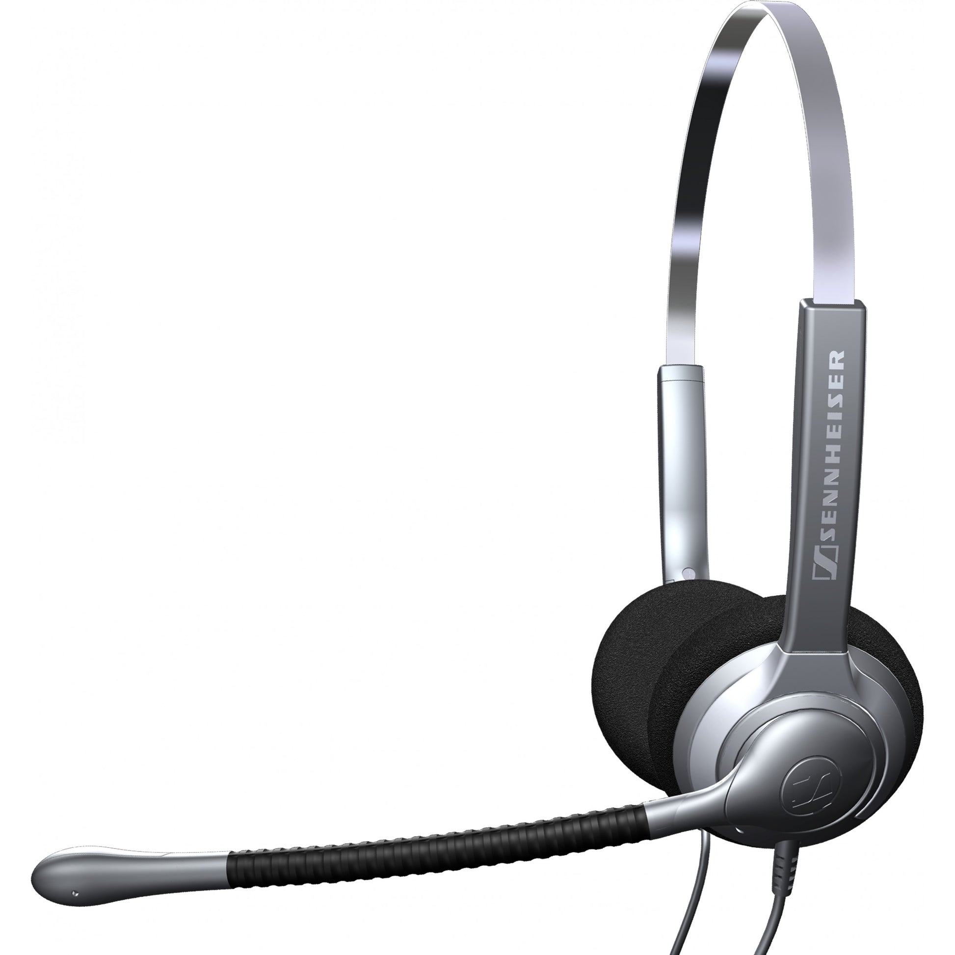 EPOS SH 330. Žičane. Kancelarija/Pozivni centar. 300 - 3400 Hz. Slušalice. Srebrne.